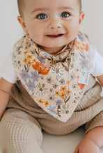 Load image into Gallery viewer, 4 pack baby bandana bibs eden
