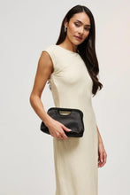 Load image into Gallery viewer, Satin Bead Handle Clutch
