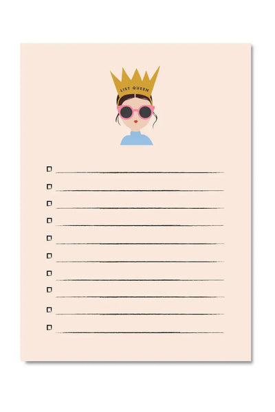 notepad queen brunette