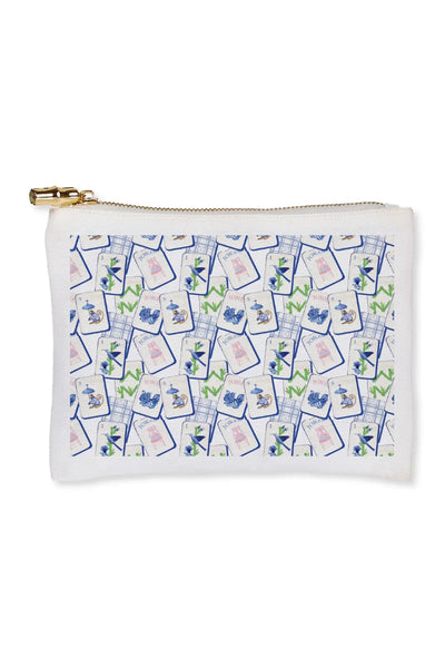 flat zip pouch mahjong