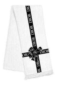 scallop guest towel-bow