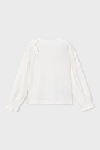 Load image into Gallery viewer, girls bling bow tee
