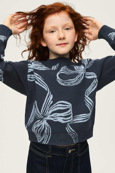 tween bows sweater