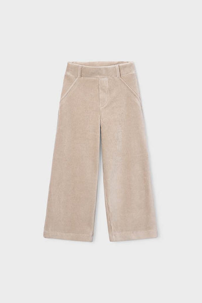 girls rib flare pant