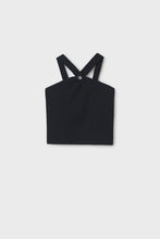 Load image into Gallery viewer, girls rib ring halter top
