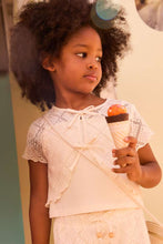 Load image into Gallery viewer, girls crochet tie top + tank
