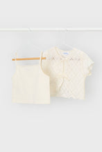 Load image into Gallery viewer, girls crochet tie top + tank

