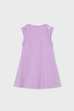 Load image into Gallery viewer, girls cutout strap tee dress
