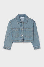 Load image into Gallery viewer, tween denim jacket
