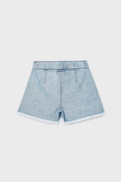 tween denim skort