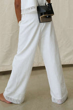 Load image into Gallery viewer, tween crochet hem pant
