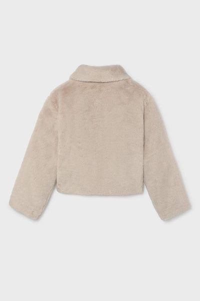 Tween Girl Faux Fur Coat