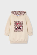 Load image into Gallery viewer, girls leo cherry fleece dress
