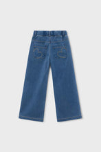 Load image into Gallery viewer, Girls Knit Flare Denim Pant
