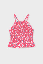 Load image into Gallery viewer, tween floral smock peplum cami
