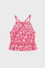 Load image into Gallery viewer, tween floral smock peplum cami
