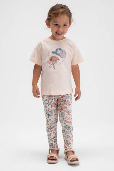 girls rodeo club tee + legging set
