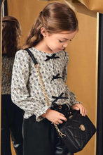 Load image into Gallery viewer, girls floral bows blouse

