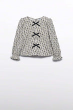 Load image into Gallery viewer, girls floral bows blouse
