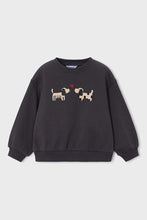 Load image into Gallery viewer, girls 2 dogs sweatshirt
