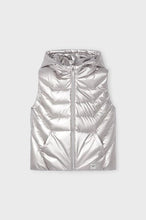 Load image into Gallery viewer, girls puffy hooded vest
