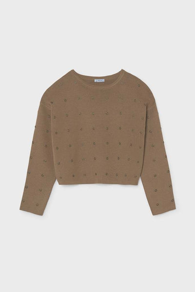 tween grommet sweater