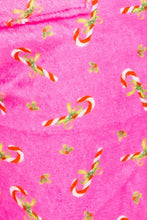Load image into Gallery viewer, girls plush pant candycane
