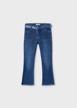Load image into Gallery viewer, girls patch pocket jean + belt
