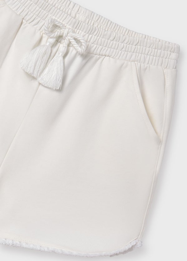 girls jersey trim shorts