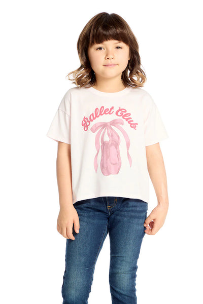 girls ballet club tee