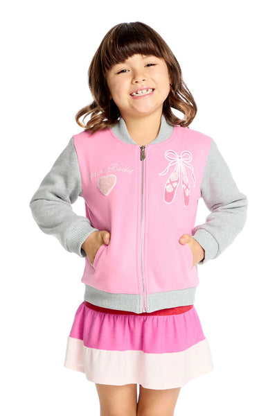 girls ballet varsity jacket