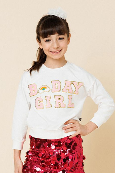 girls birthday girl sweatshirt