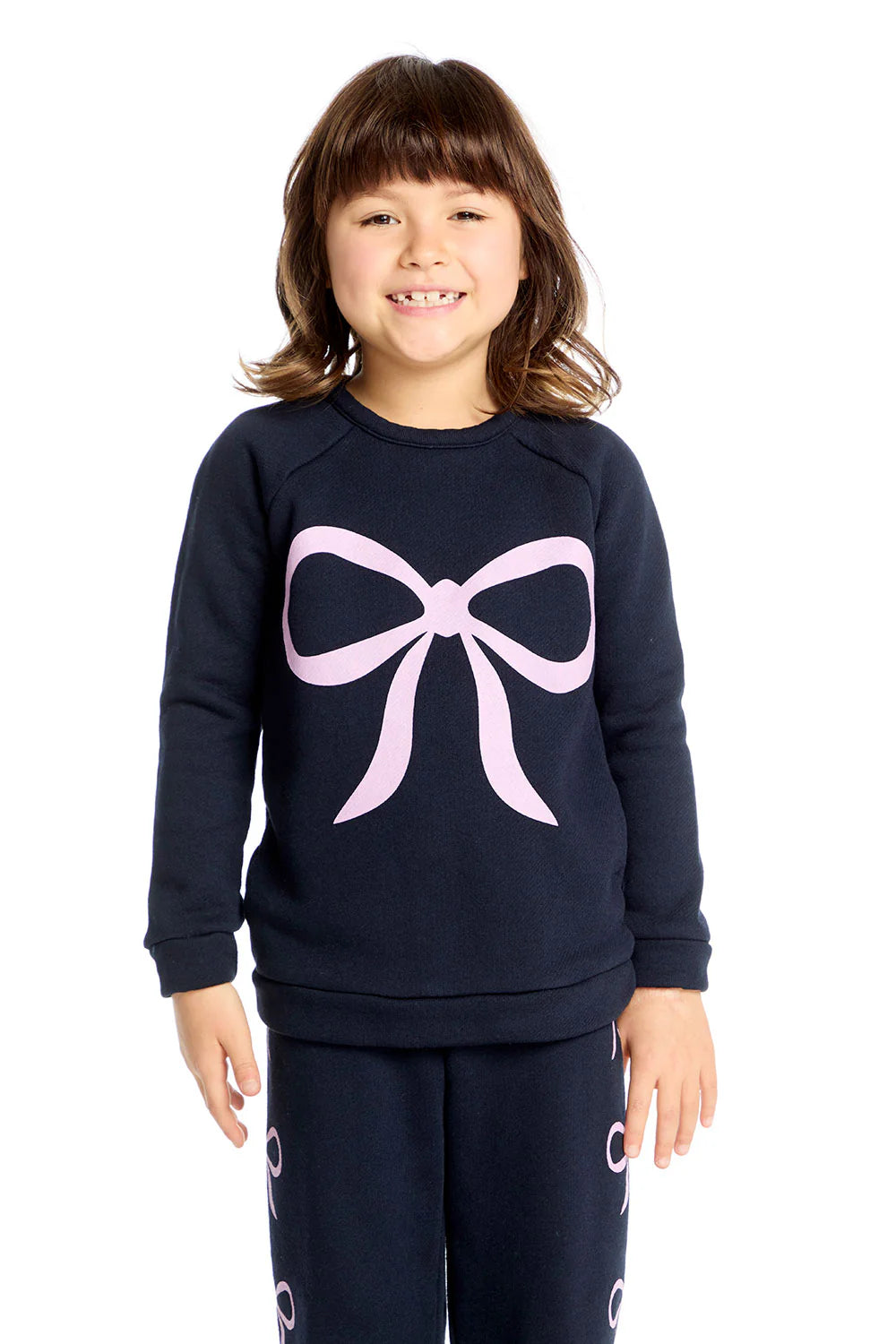 girls bow sweatshirt