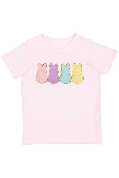 girls easter peeps tee