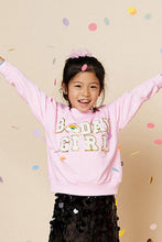 Load image into Gallery viewer, girls birthday girl sweatshirt

