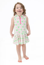 Load image into Gallery viewer, girls heart argyle tennis dress + shorts
