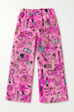 Load image into Gallery viewer, girls plush pant slumber party
