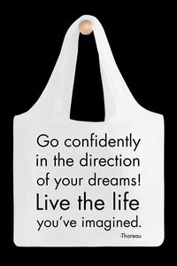 fold up bag - go confidently