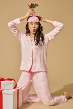 Load image into Gallery viewer, happy hour pj set + mask
