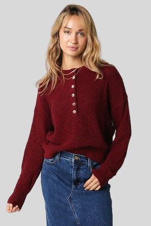 henley sweater