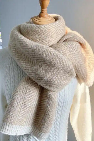 herringbone scarf