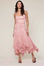 Load image into Gallery viewer, hi low floral midi dress
