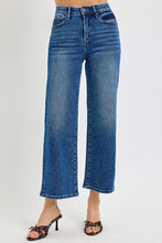 Load image into Gallery viewer, hirise crop tummy control wide jean
