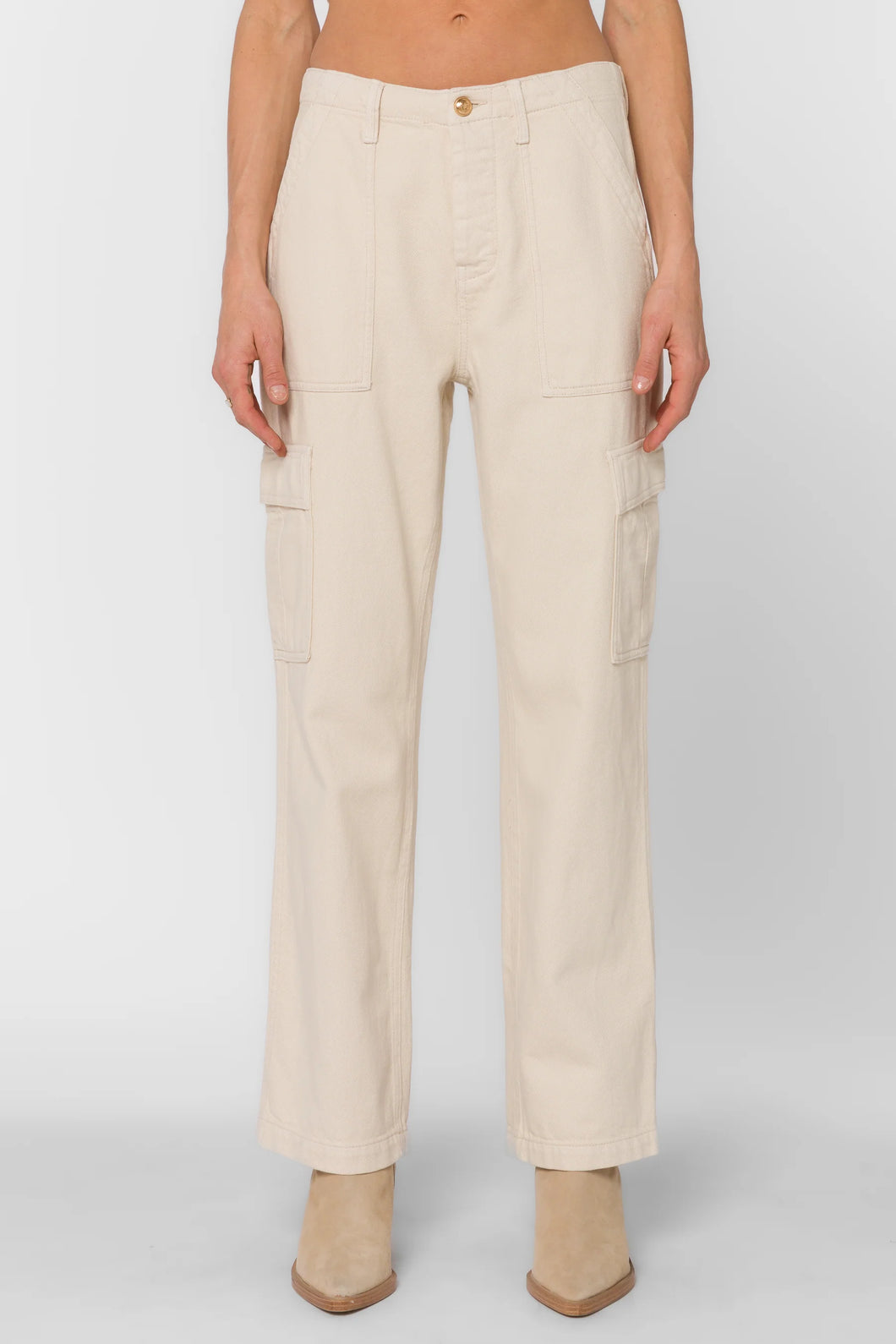 hirise relaxed cargo jean