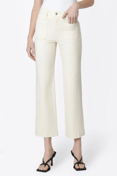 hirise slim wide patch pocket jean
