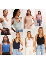 Load image into Gallery viewer, women rib tank
