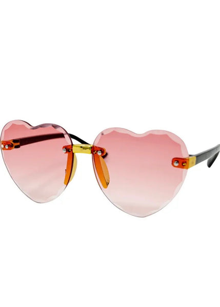 girls sunglasses heart
