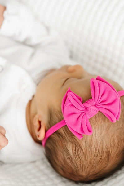 skinny bow baby headb