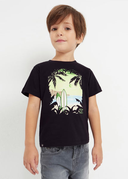 boys beach surf tee