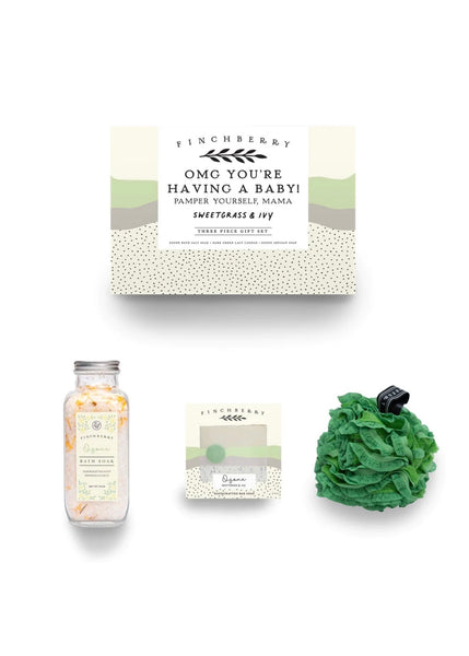 soap gift set - baby shower omg